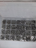 1200-Piece Stainless Steel Screw & Bolt Assortment Kit