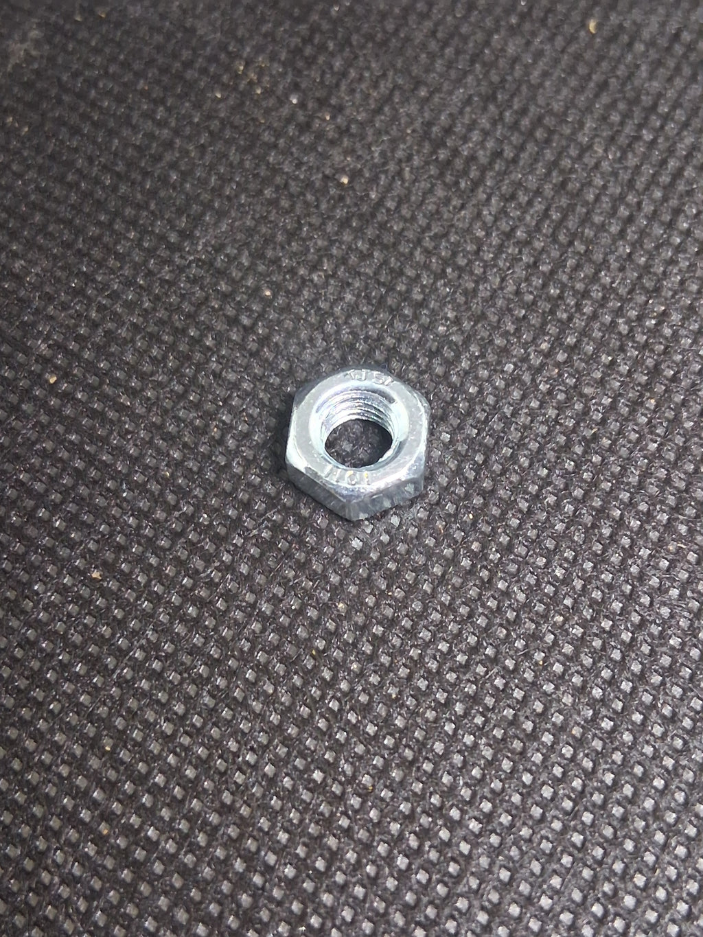 M6 Class 10 Zinc Plated Metric Hex Nut 1.0mm Pitch