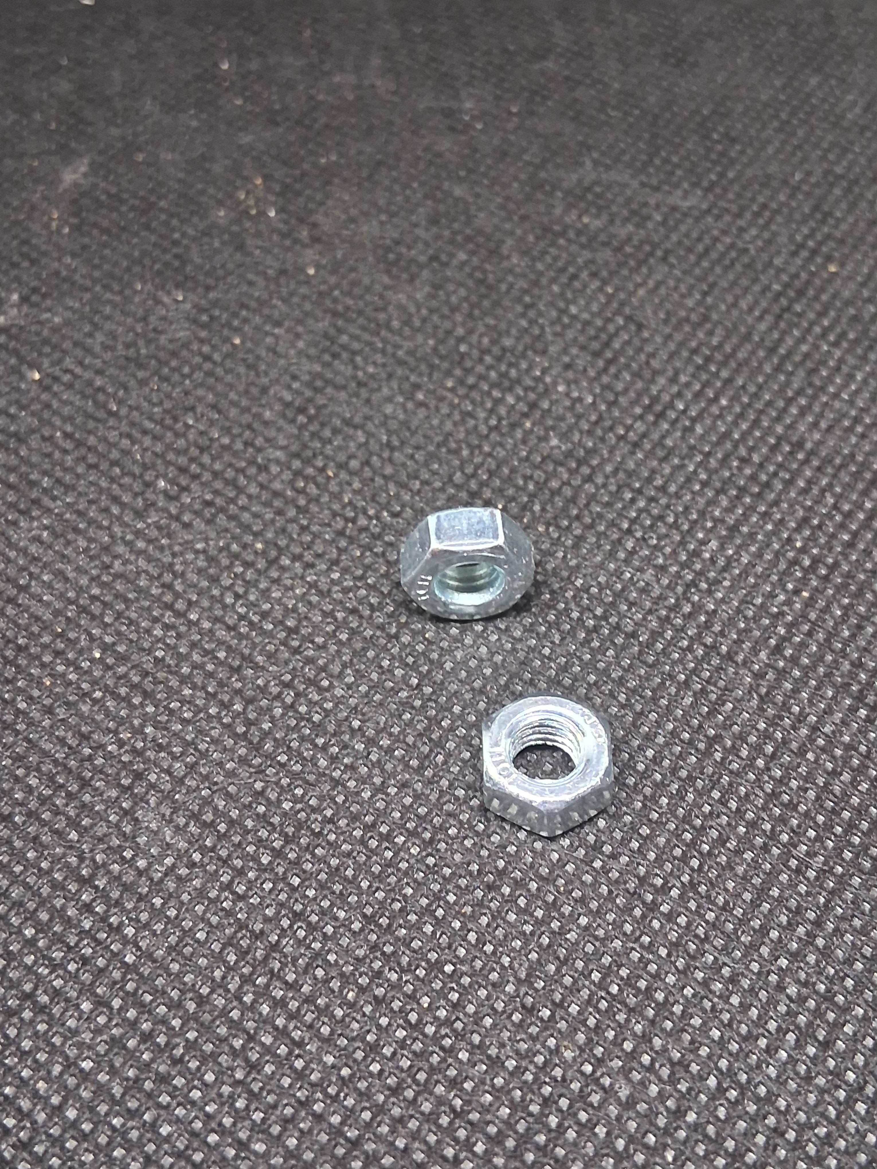 M10-1.5 Class 10 Finished Hex Nuts Coarse Thread Zinc 1.5 Pitch