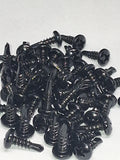 #8 × 1/2" 410 Stainless Steel Self-Drilling TEK Screw – Black Oxide