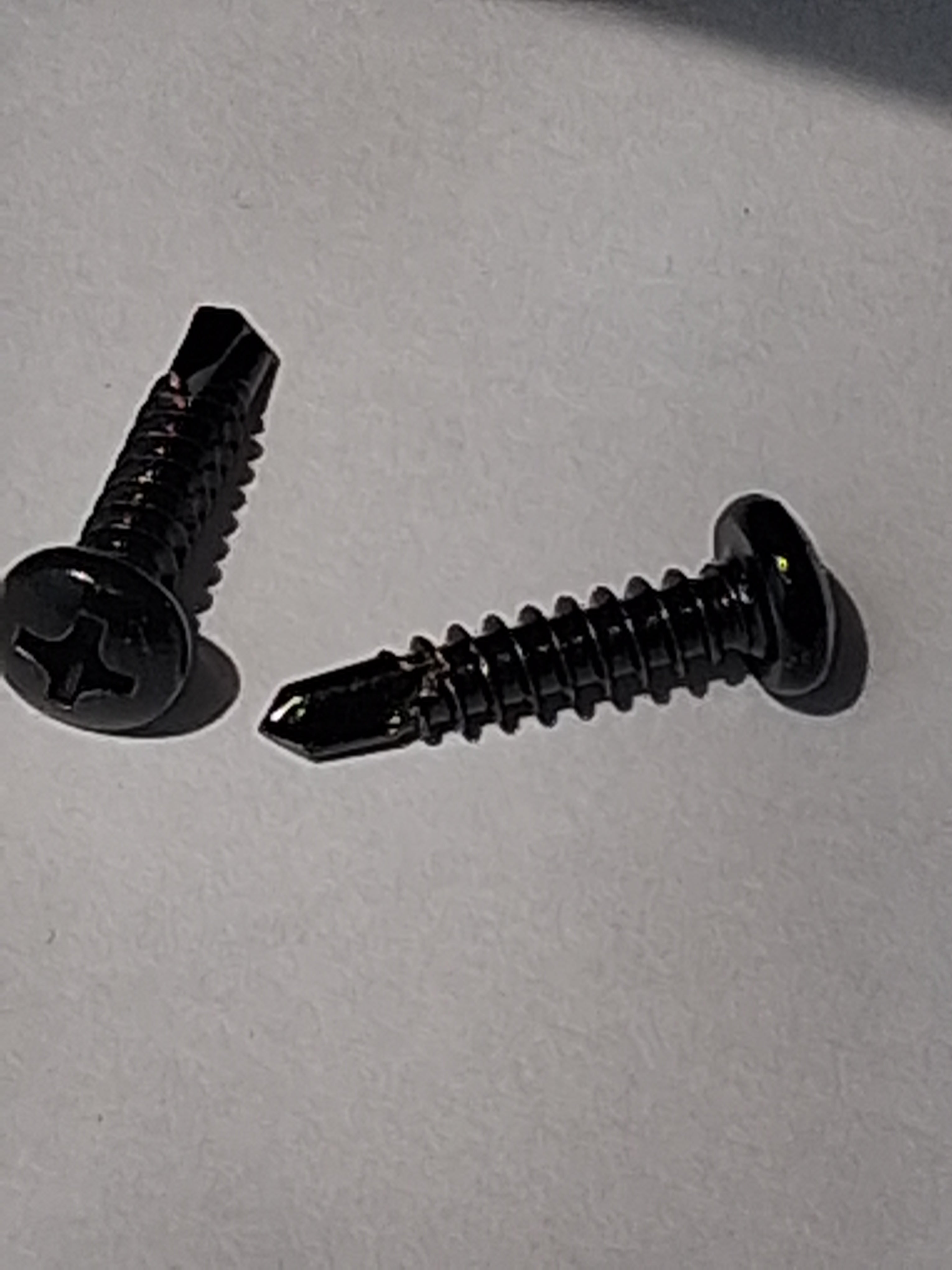 #8 × 3/4" 410 Stainless Steel Self-Drilling TEK Screw – Black Oxide
