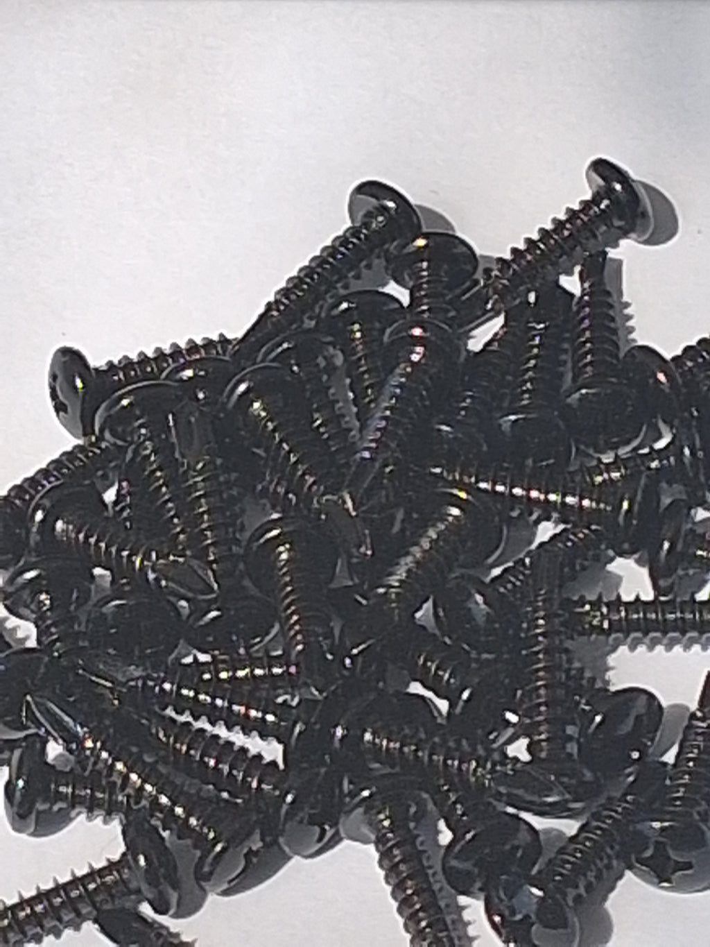 #8 × 1" 410 Stainless Steel Self-Drilling TEK Screw – Black Oxide