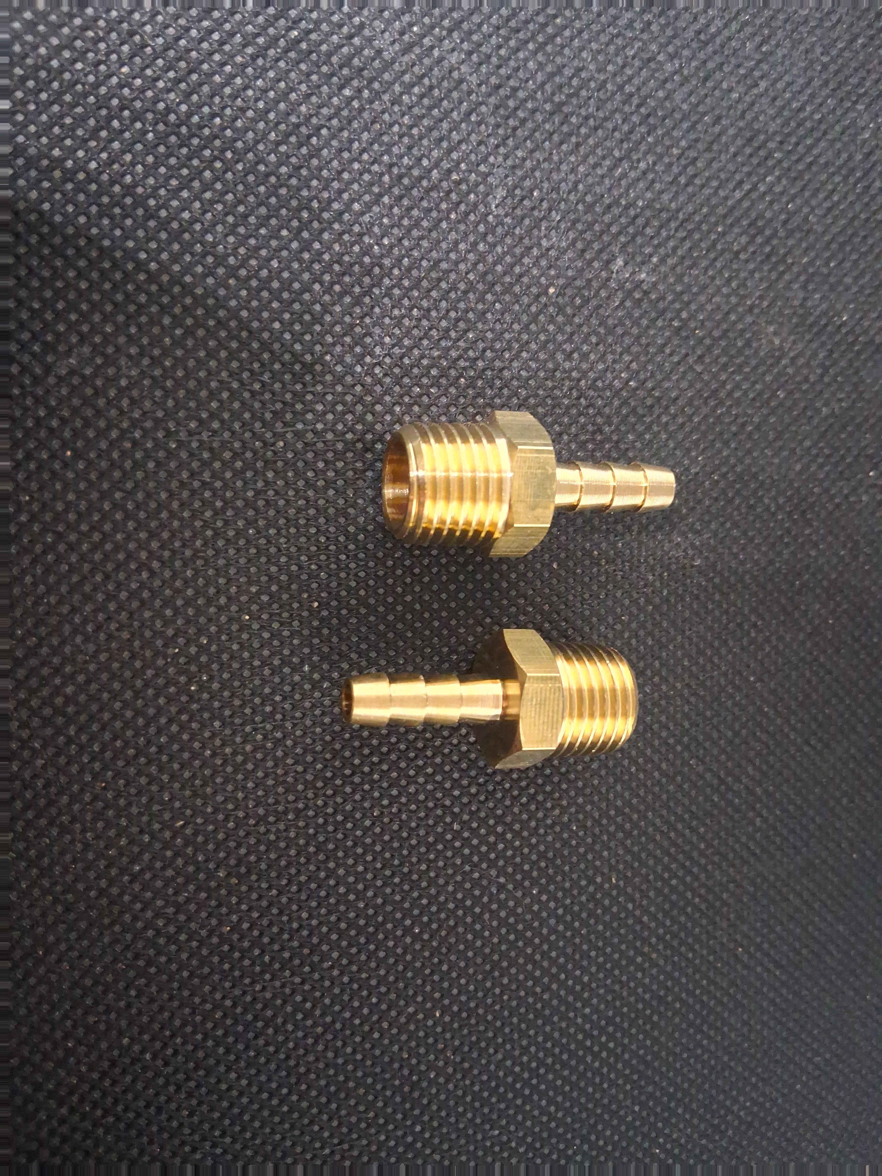 3/16" Hose Barb × 1/4" Male NPT Brass Fitting