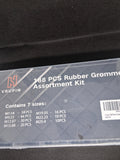 188-Piece Rubber Grommet Assortment Kit – 7 Sizes