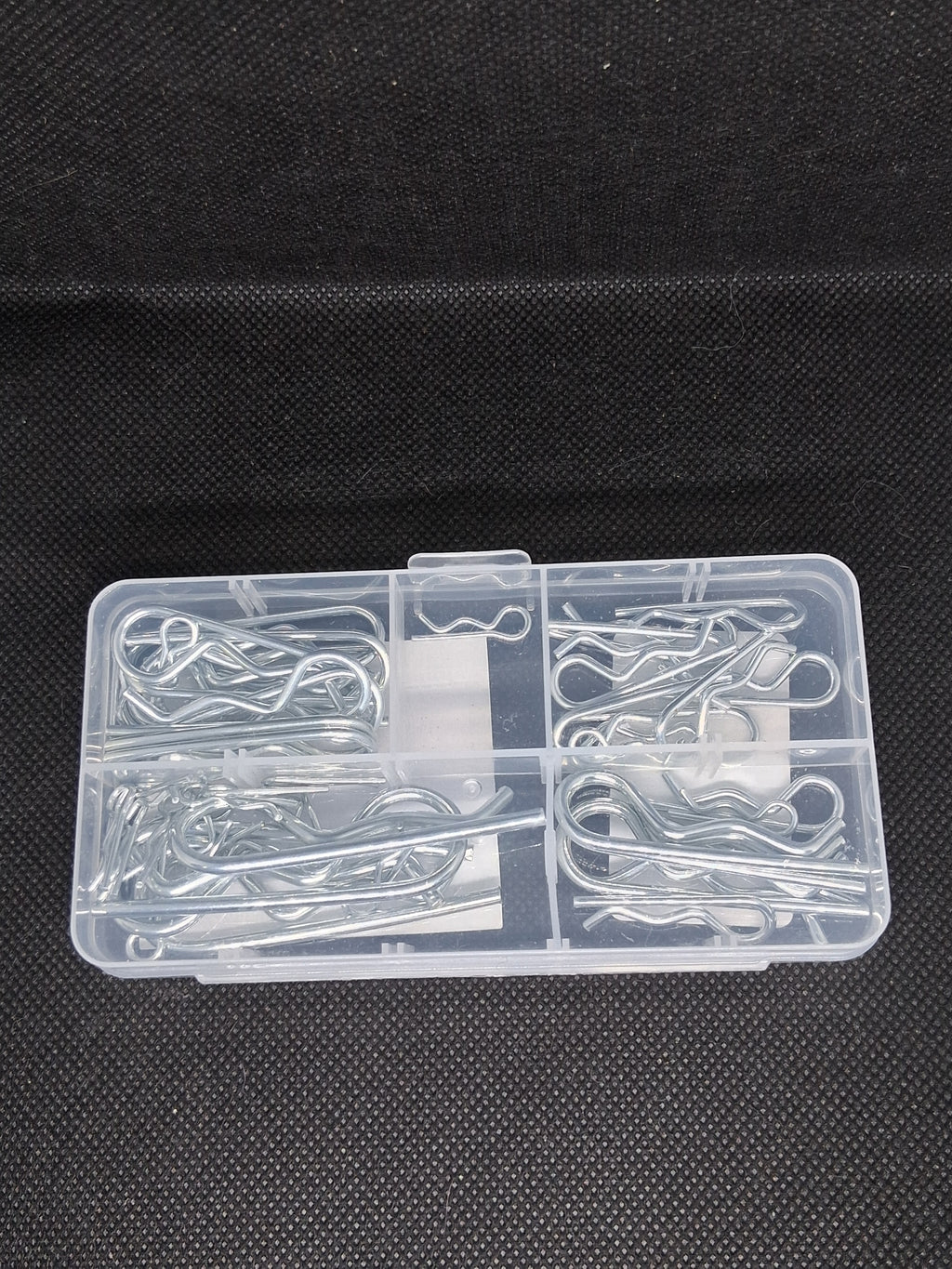 50-Piece Stainless Steel Cotter Pin Assortment – 5 Sizes