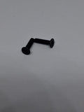 M2 × 8mm Black Flat Head Hex Socket Screw – DIN 7991