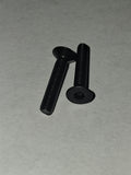30 M3 × 16mm Black Flat Head Hex Socket Screws – DIN 7991.