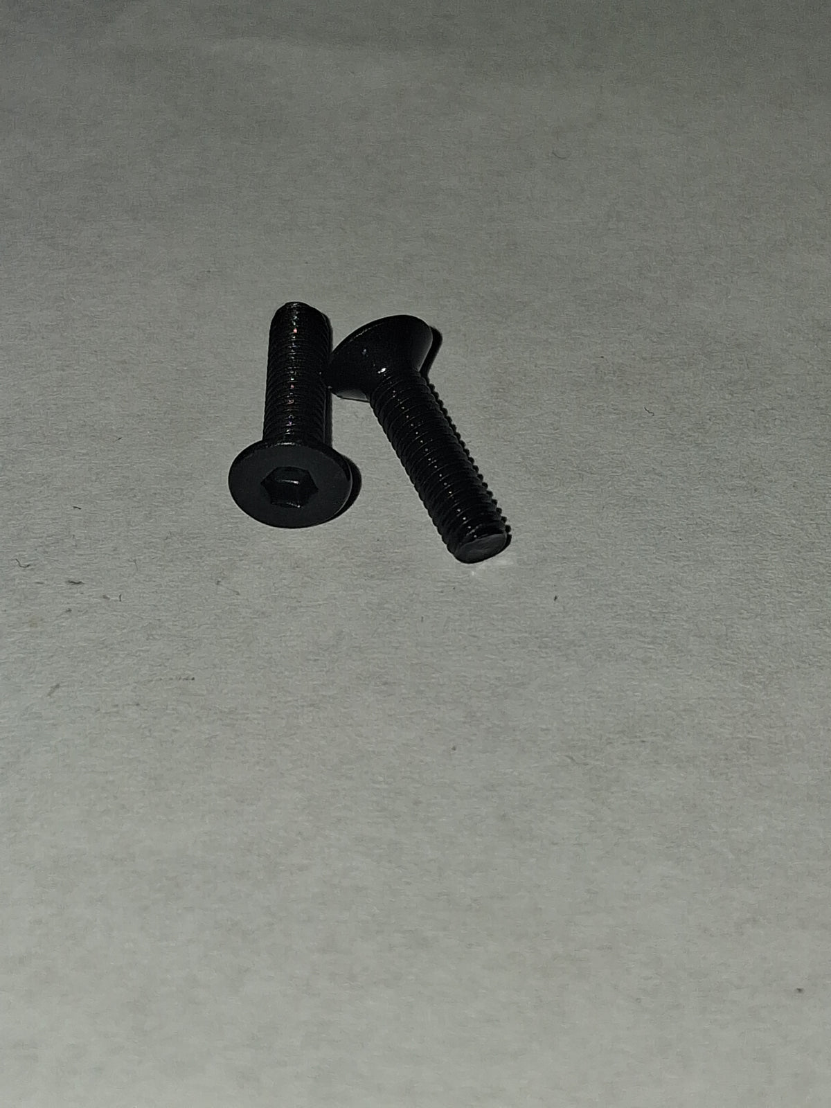 M3 × 12mm Black Flat Head Hex Socket Screw – DIN 7991
