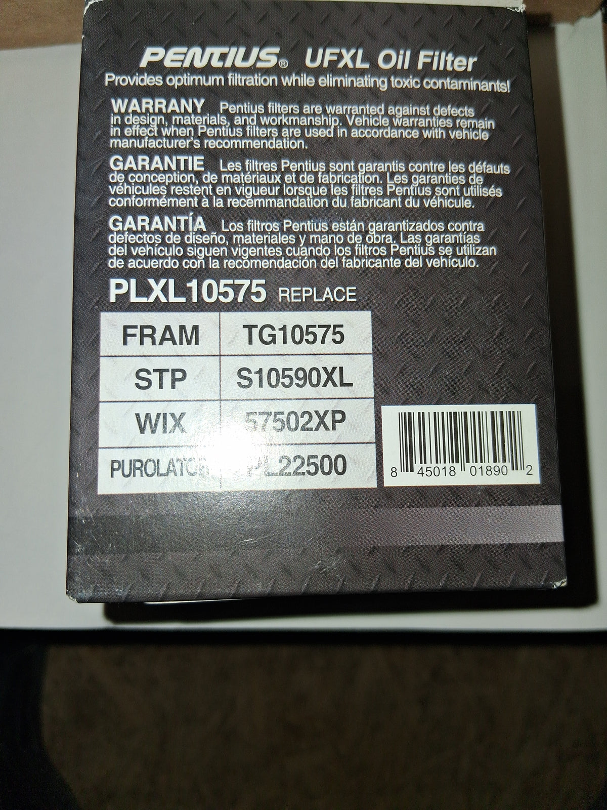 Pentius UltraFLOW Extended Life Oil Filter – PLXL10575