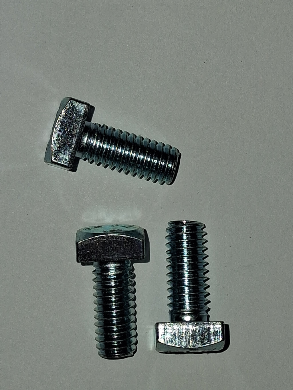 5/16"-18x3/4" Square Head Bolt Grade A307 Zinc Clear - 10 pack