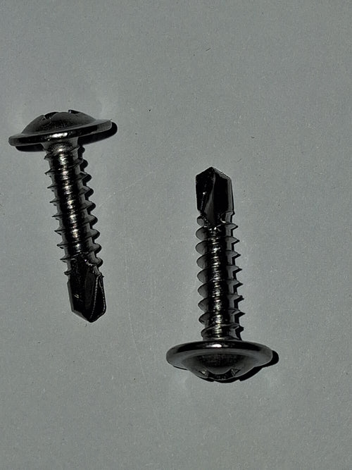 #10 × 1" 410 Stainless Steel Truss Head Self-Drilling Screws – 20 Pack