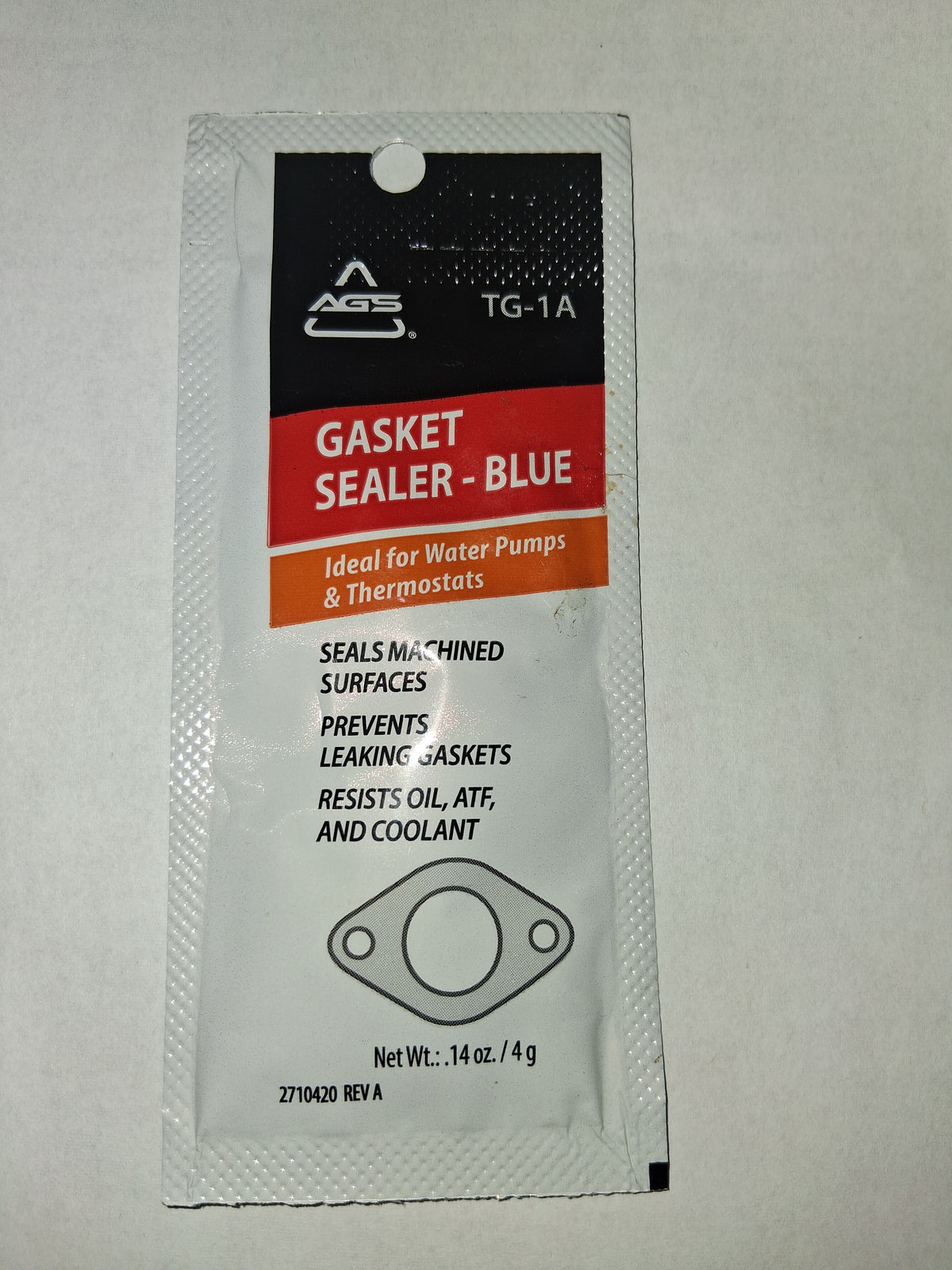AGS Blue RTV Silicone Water Pump & Thermostat Gasket Sealant – 0.25 oz