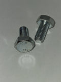 M10-1.5x20 Class 10.9 Hex Cap Screws Zinc Clear