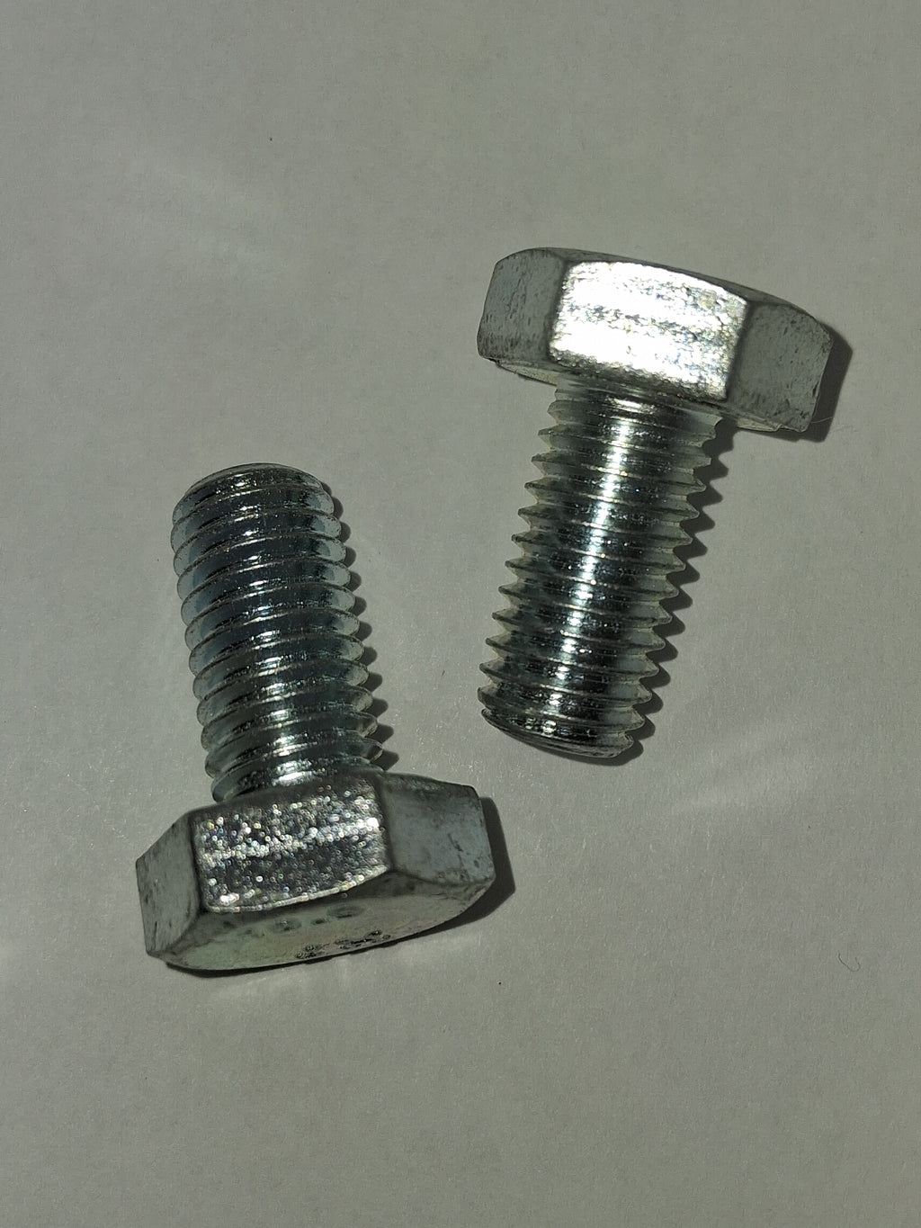 M10-1.5x20 Class 10.9 Hex Cap Screws Zinc Clear