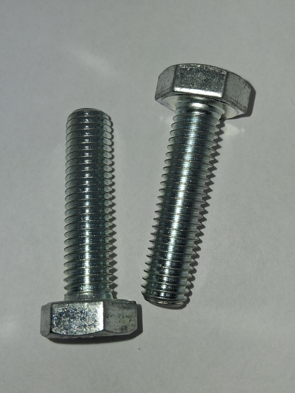 M10-1.5x40mm Class 10.9 Hex Cap Screws Zinc Clear