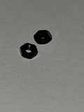 M2 × 0.4mm Black Metric Hex Nut