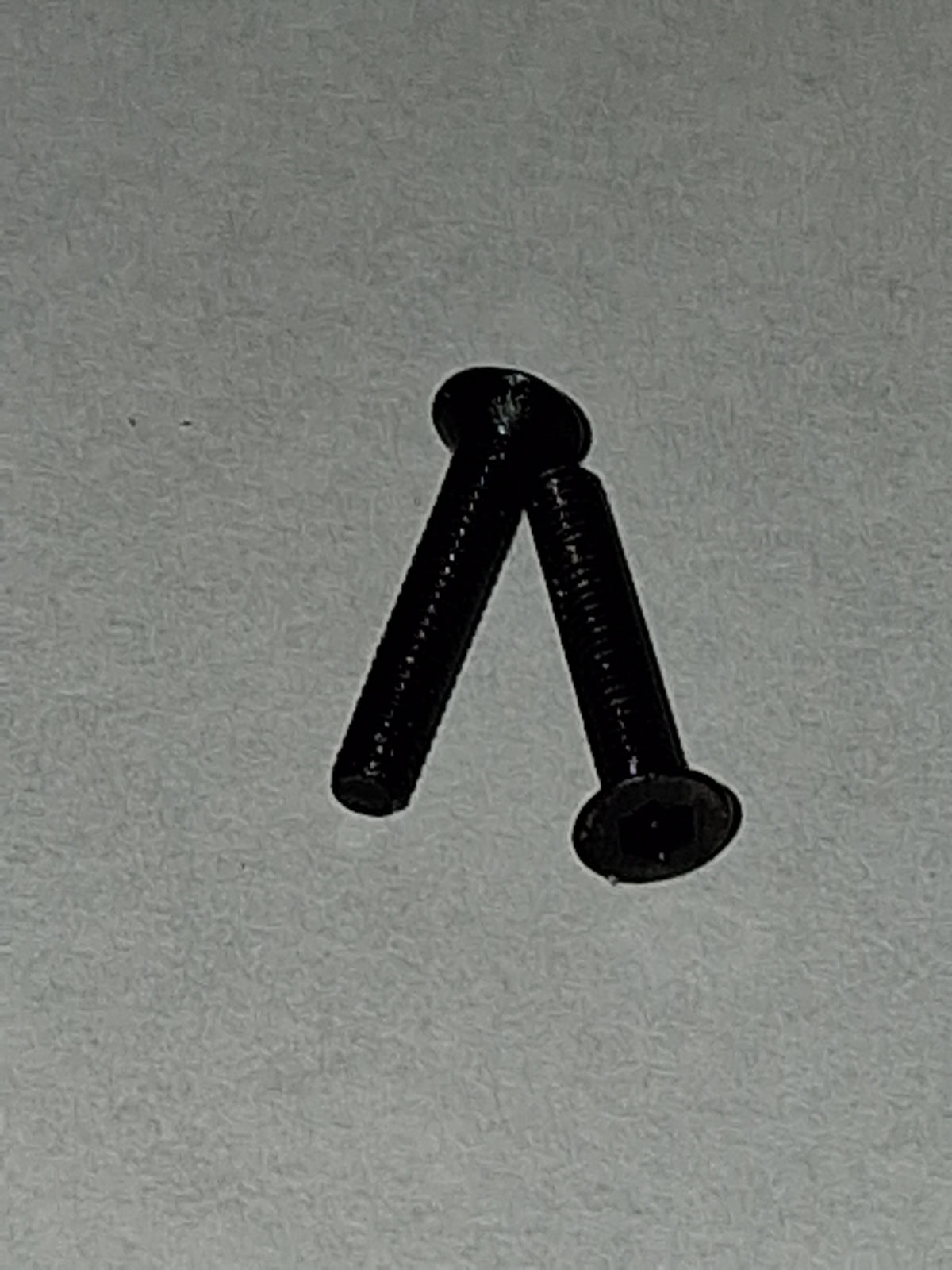 M2 × 12mm Black Flat Head Hex Socket Screw – DIN 7991