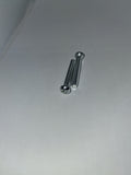 M4 × 25mm Phillips Pan Head Machine Screw – Zinc-Plated