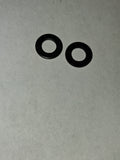 M4 Black Metric Flat Washer – Individual