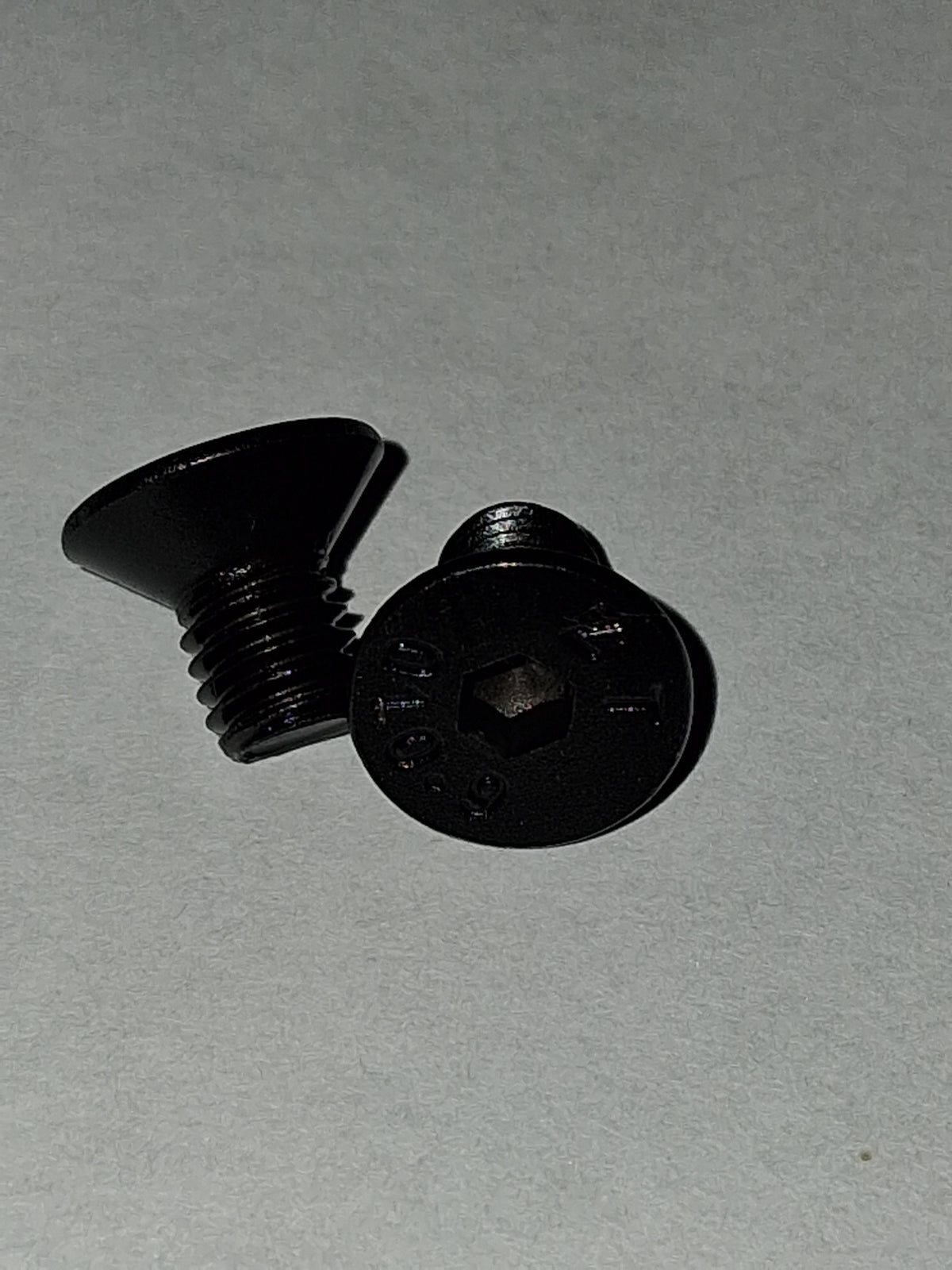 M5 × 8mm Black Flat Head Hex Socket Screw – DIN 7991