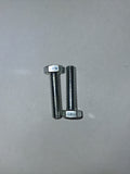 M6-1.0 × 25mm Class 10.9 Hex Cap Screw – Zinc Clear