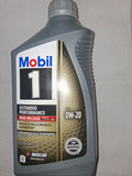 Mobil 1 Extended Performance High Mileage Full Synthetic Motor Oil 0W-20