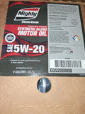 Mighty Engine Guard SAE 5W-20 Synthetic Blend Motor Oil – 6 Gallon Bag-in-Box
