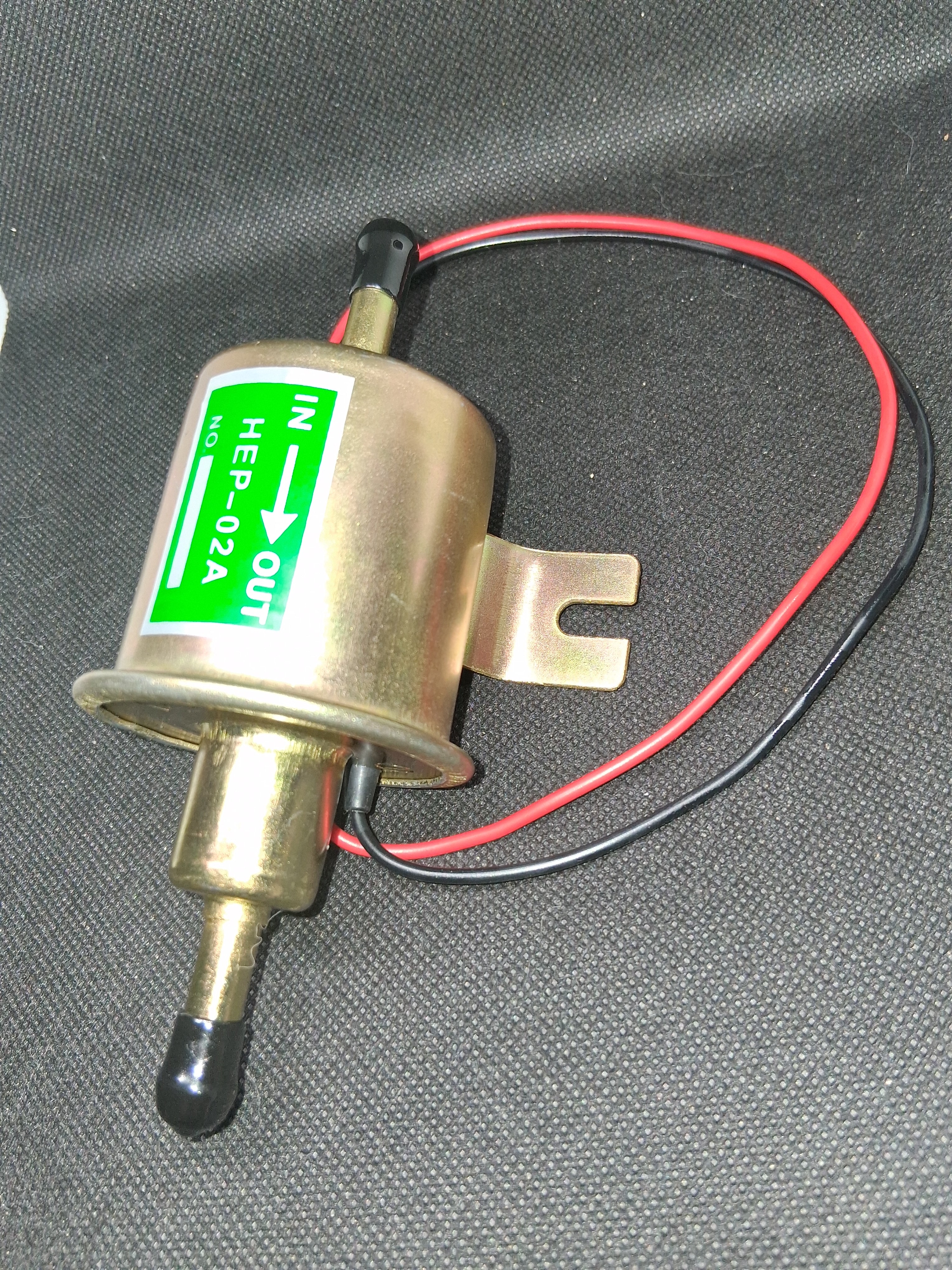 12V Universal Electric Fuel Pump – 2.5–4 PSI (HEP-02A)