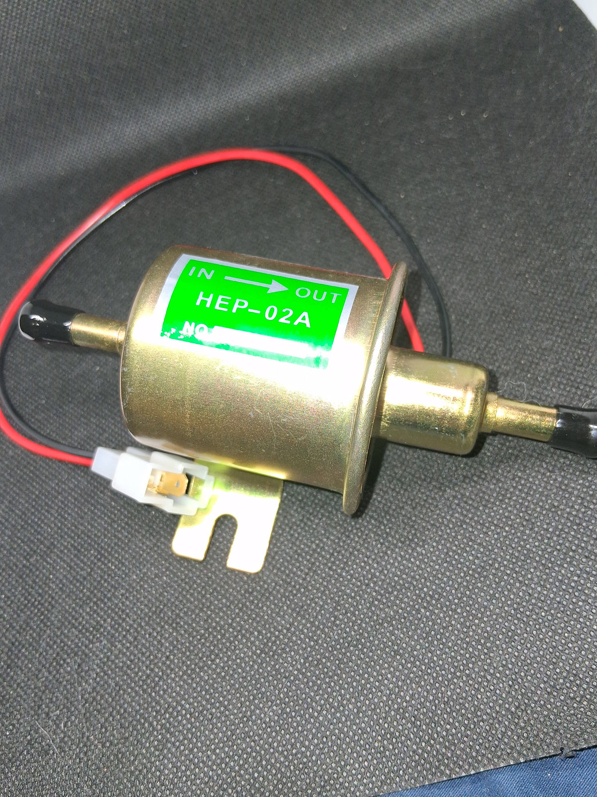 12V Universal Electric Fuel Pump – 2.5–4 PSI (HEP-02A)